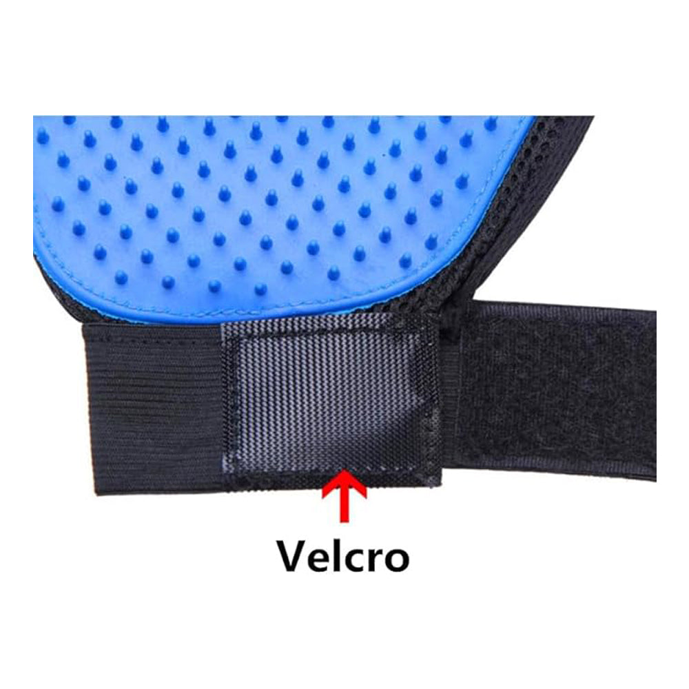 Pet Grooming Gloves - De-Shedding Brush for Dogs & Cats