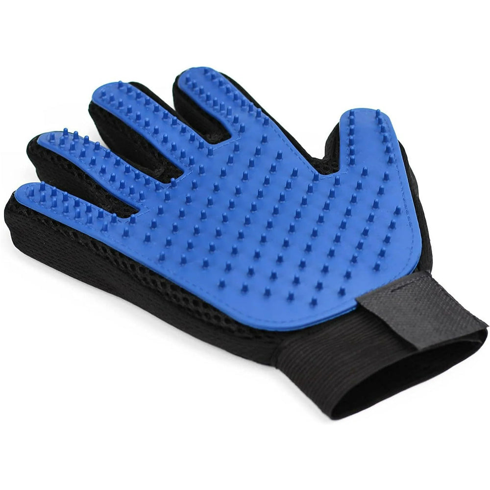 Pet Grooming Gloves - De-Shedding Brush for Dogs & Cats