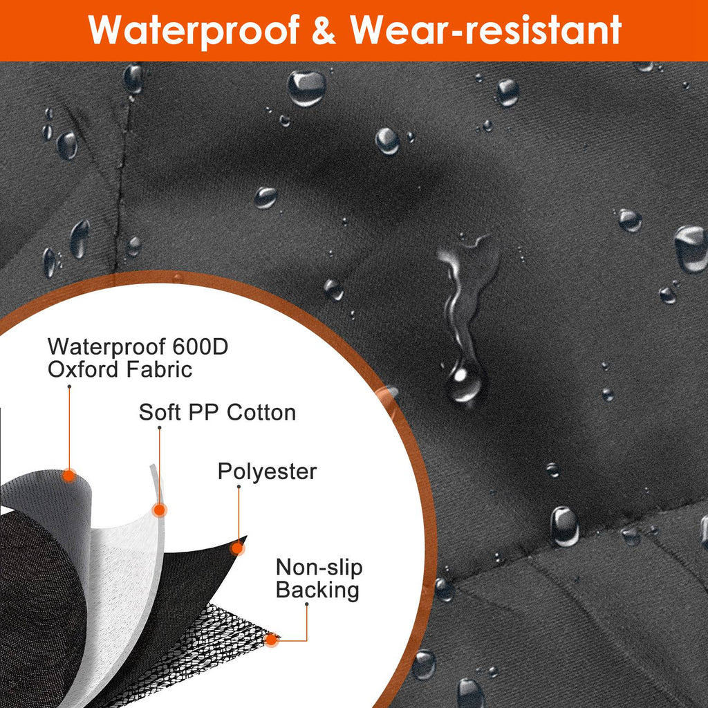 1Pc Dog Car Seat Cover Waterproof Scratchproof Pet Car Rear Protector Mat Pet Back Seat Cover With Dog Seat Belt For Car Truck SUV